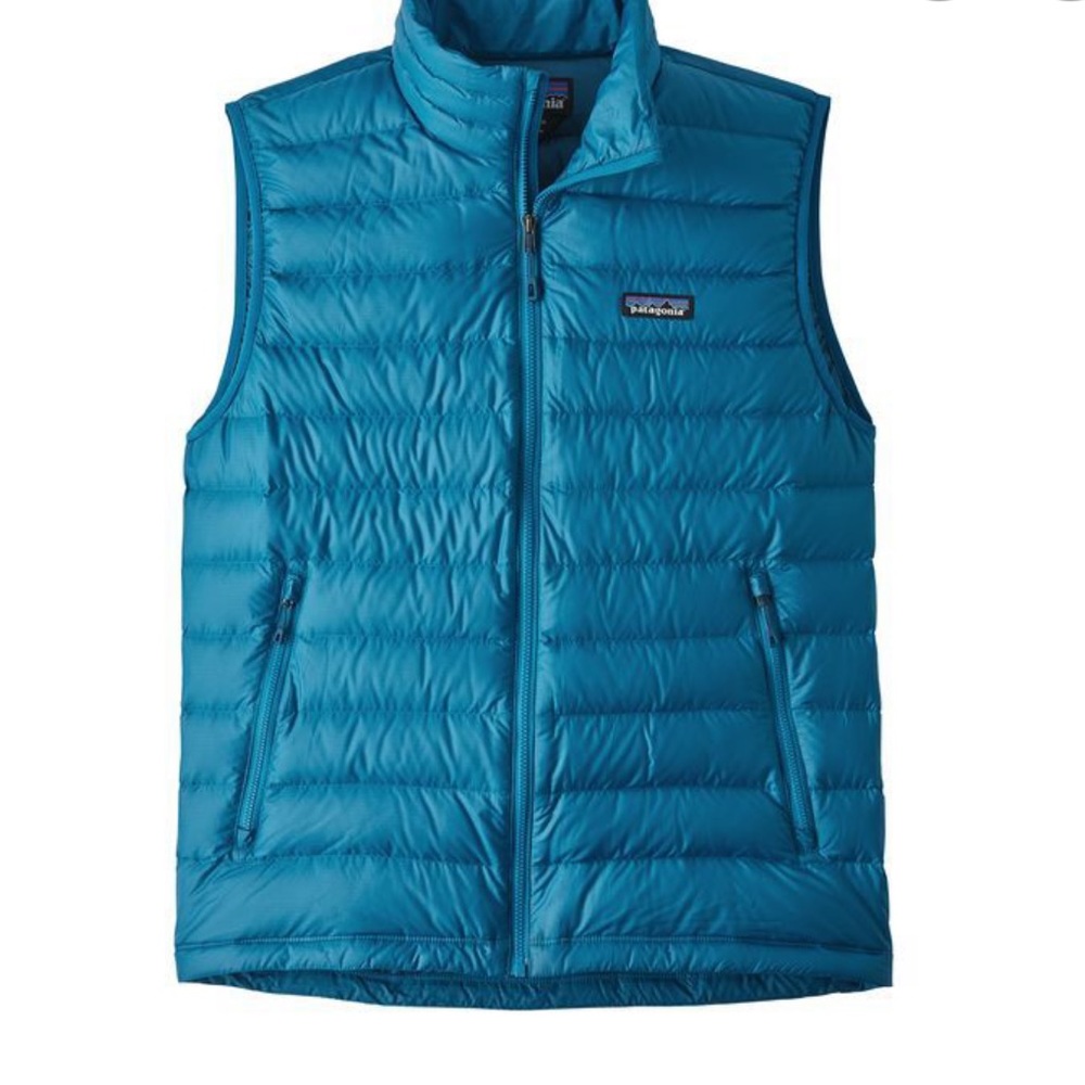 Patagonia Down Sweater Vest Blue